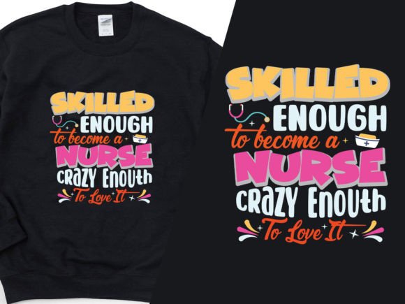 A Designer's Review: The Skilled Nurse T-Shirt Graphic