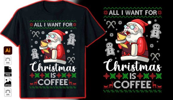 A Festive Graphic for Modern T-Shirt Designs