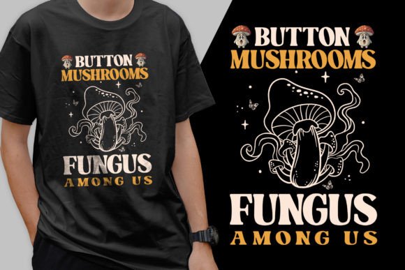 A Playful Mushroom Graphic for Branding & Product Packaging