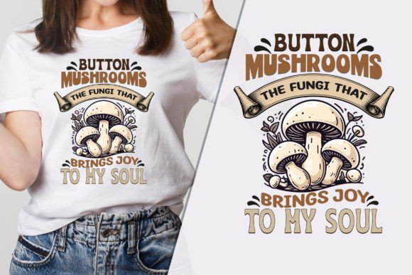 A Review of the Button Mushroom Fungi Classy SVG for Embroidery