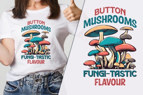 Beyond the Tee: The Mushrooms SVG as a Marketing Graphic