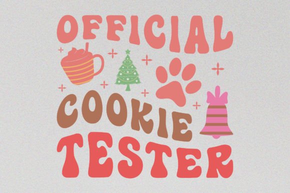 Cookie Tester Christmas Dog Sublimation: A Graphic Asset for Festive T‑Shirt Designs