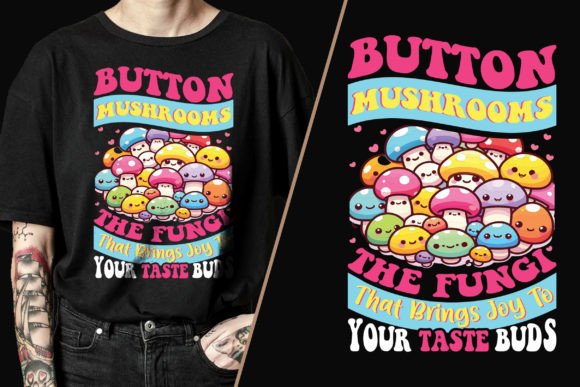 Mushrooms Taste Cool: A Graphics Review for T-Shirt Designers