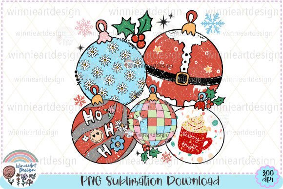 Retro Christmas Graphics for Seasonal Blog Design & T-Shirt Art