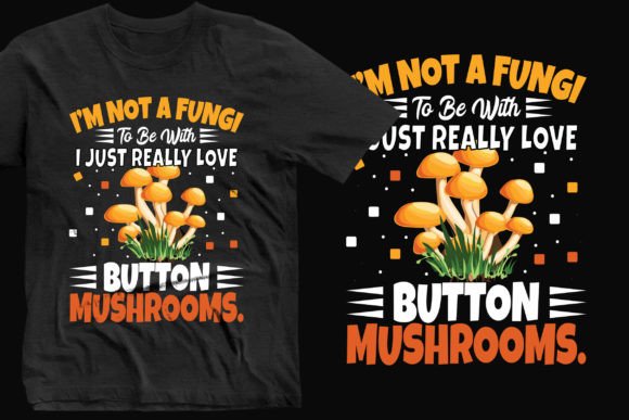 Reviewing the Love Button Mushrooms Fungi Graphics