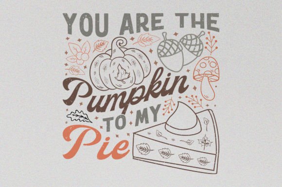 You Are the Thanksgiving: A Retro Graphics Gem for T-Shirt Designs